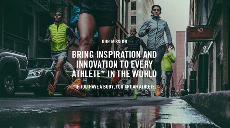 mission of nike athletes.